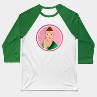 Tibetan Buddha Baseball T-Shirt